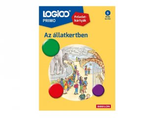 LOGICO Primo, Az állatkertben (3217a, fejlesztő feladatlapok gyerekeknek, 5 éves kortól)