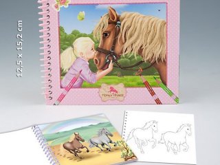 Lovas, matricás kifestő füzet (Lovas Álmok, Horses Dreams, matricákkal, 8 év-12 év)