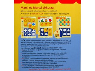 Lük Bambino, Marci és Marcsi cirkusza (egyszemélyes fejlesztő, logikai játék, 3-5 év)