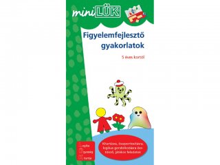 Lük Mini, Figyelemfejlesztő gyakorlatok (egyszemélyes, fejlesztőjáték, 5-8 év)