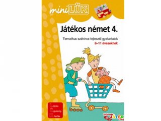 Lük Mini, Játékos német 4. (egyszemélyes, nyelvi fejlesztőjáték, 7-10 év)