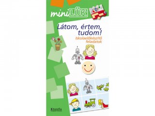 Lük Mini, Látom, értem, tudom! Iskolaelőkészítő feladatok (egyszemélyes, fejlesztő játék, 5-8 év)