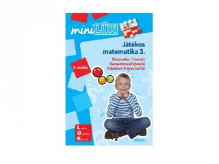 Lük Mini Matematika 3. osztály, egyszemélyes fejlesztő logikai játék (8-10 év)