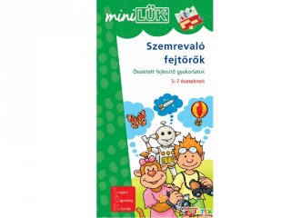 Lük Mini, Szemrevaló fejtörők, összetett fejlesztő gyakorlatok (egyszemélyes, fejlesztőjáték, 5 éves kortól)