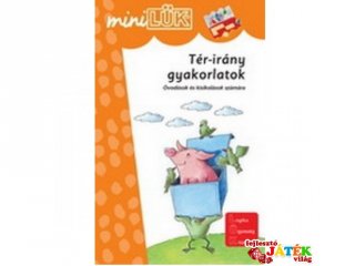 Lük Mini, Tér-Irány gyakorlatok (egyszemélyes, fejlesztőjáték, 5-9 év)