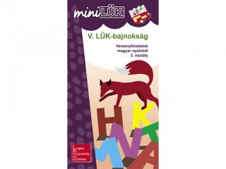 Lük Mini, V. LÜK bajnokság magyar nyelvtanból, 3. osztály (egyszemélyes, oktató játék, 8 éves kortól)
