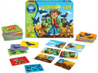 Madárijesztő, számolós játék ÚJ (Orchard, scaredy cat, számolást tanító játék, 4-10 év) 