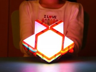 Magformers, Led lámpa (Magformers, különleges mágneses építőjáték, 3-14 év)