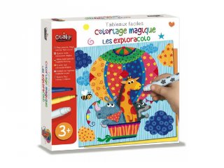 Mágikus színező Felfedezők, kreatív szett (Crealign, 3-6 év)