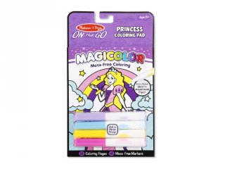 Mágikus színező füzet, hercegnő (Melissa&Doug, kreatív játék, 3-7 év)