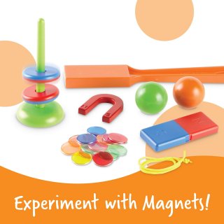 Mágneses kísérletezés, Learning Resources STEM tudományos játék (9295, 5-8 év)