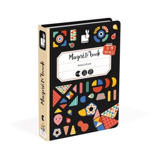 Mágneses könyv Janod kreatív játék, Moduloform (2720, 3-8 év)
