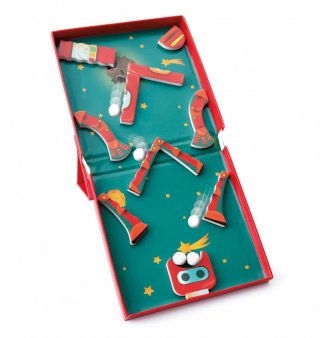 Mágneses puzzle és flipper Robotos, 2 az 1-ben ügyességi játék (Scratch, 3-8 év)