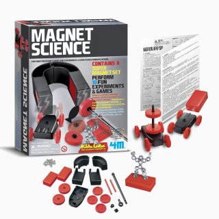 Mágneses tudományos játék készlet (4M, tudományos játék, 6-10 év)