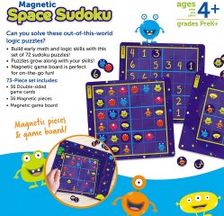 Mágneses űr sudoku, Learning Resources logikai játék (9320, 4-10 év)