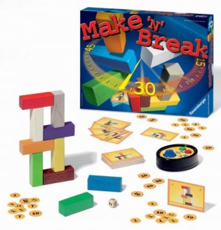 Make n Break (ügyességi, gyorsasági társasjáték, 6-10 év)