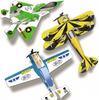 Makettkészítő Repülőgépek, kreatív szett (CL118, Crealign, 6-12 év)