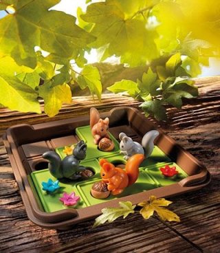 Makkant mókusok Smart Games logikai játék (60 feladvány, 6-99 év)