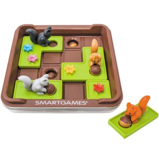Makkant mókusok Smart Games logikai játék (60 feladvány, 6-99 év)