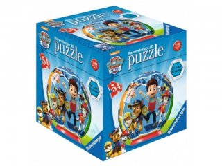 Mancs őrjárat gömb puzzle, Ryder és csapata (Paw Petrol, Ravensburger puzzle, 7-12 év)