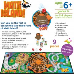 Math Island! Learning Resources matekos társasjáték (5025, 5-8 év)