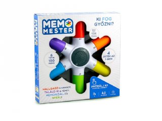 Memo Mester 4 az 1-ben interaktív társasjáték (8-99 év)