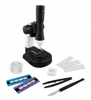 Mikroszkóp, Buki tudományos játék 15 kísérlettel (6-12 év)