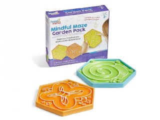 Mindful Maze Garden Pack stresszoldó légzőgyakorlatok, Learning Resources fejlesztő játék (95418, 3-10 év)