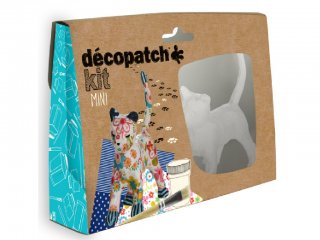 Mini décopatch készlet, Cica (Avenue Mandarine, kreatív játék, 6-12 év)