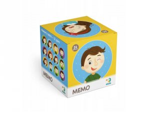 Mini memória Érzelmek, 24 db-os memóriajáték (DO, 2-6 év)