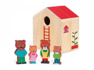 Minihouse Djeco fa bébijáték, szerepjáték - 6385 (1-3 év)