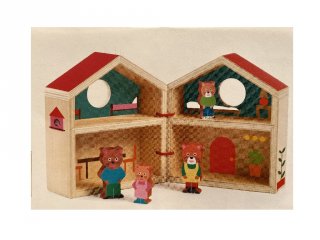Minihouse Djeco fa bébijáték, szerepjáték - 6385 (1-3 év)