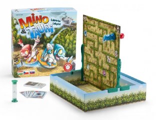 Mino & Tauri, Jussunk ki együtt a labirintusból (PI, kétszemélyes kooperatív társasjáték, 6-12 év)