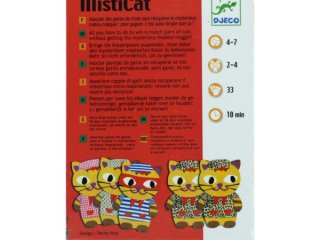 Misticat (Djeco, 5141, párkeresős kártyajáték, 4-7 év)