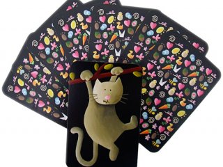 Mistigri, cicás Fekete Péter (Djeco, 5105, párkereső kártyajáték, 4-7 év)