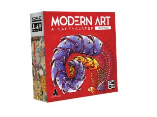 Modern Art, stratégia és kockázatközpontú kártyajáték (8-99 év)