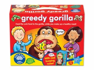 Mohó gorilla (Orchard, 041, hangot is adó társasjáték, 4-8 év)