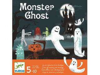 Monster Ghost (Djeco, 8445, szellemes memória társasjáték, 5-10 év)