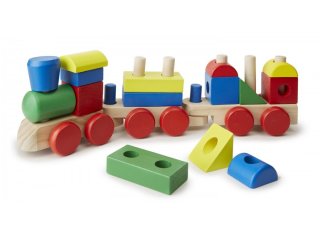 Montessori favonat, nagy elemekkel (572, Melissa&Doug, kreatív építőjáték kicsiknek, 1-3 év)