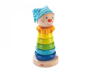 Montessori torony, Kasper (Haba, logikai bébi építőjáték fából, 1-3 év)