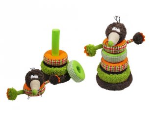 Montessori torony, Paul a vakond (Funky Garden, bébijáték, 0-3 év)