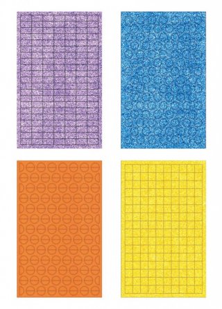 Mozaikkép készítés Unikornisok, kreatív szett (Avenir, 3-6 év)