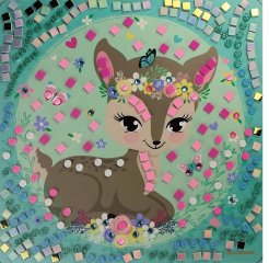 Mozaikkép készítő Bájos állatok, kreatív szett (Sycomore, 5-10 év)