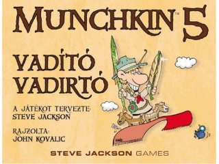 Munchkin 5., avagy Vadító Vadírtók (a világ legviccesebb partyjátékának 4.kiegészítője, 10-99 év)