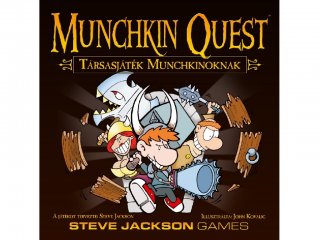 Munchkin Quest (a legviccesebb party társasjáték, 10-99 év)