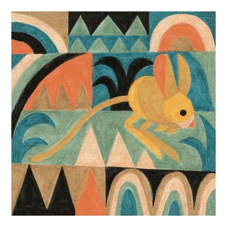 Művészeti műhely, aquarell képkészítés Sivatag Inspired by Paul Klee, Djeco kreatív szett - 9373 (7-99 év)