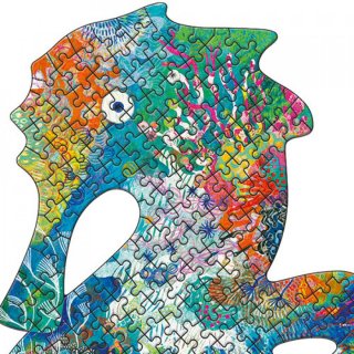 Művészi puzzle, Csikóhal (Djeco, 7653, 350 db-os kirakó, 7-99 év)
