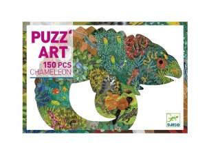 Művészi puzzle Kaméleon, Djeco 150 db-os kirakó (7655, 6-14 év)