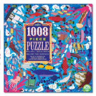 Művészi puzzle, Varázslatos India (Djeco, 7649, 1000 db-os kirakó, 9-99 év)