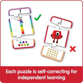 Numberblocks Counting Puzzle Set, Learning Resources fejlesztőjáték (95401, 3-7 év)